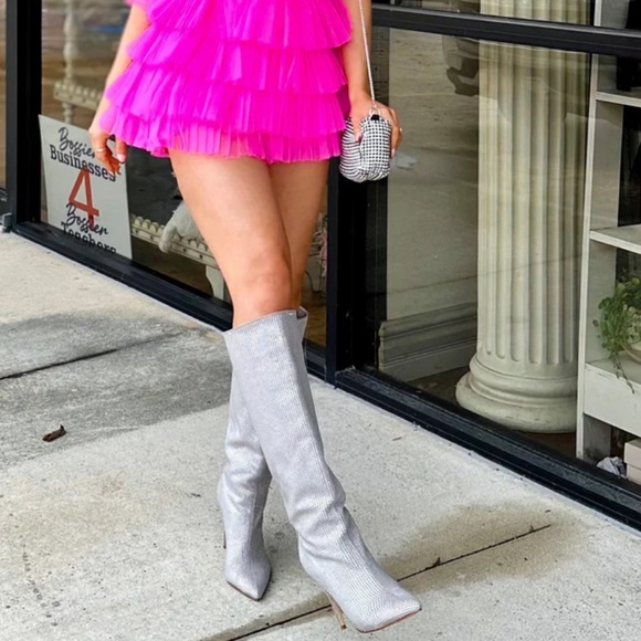 Bilini Emarie Diamante Boots tall boots - Picture 2 of 10